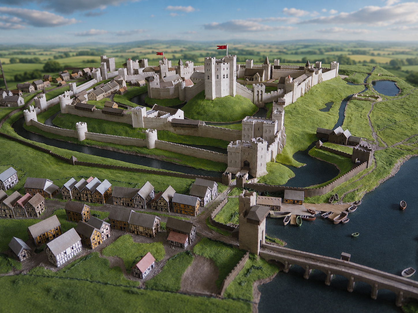 Illustration of Wallingford Castle